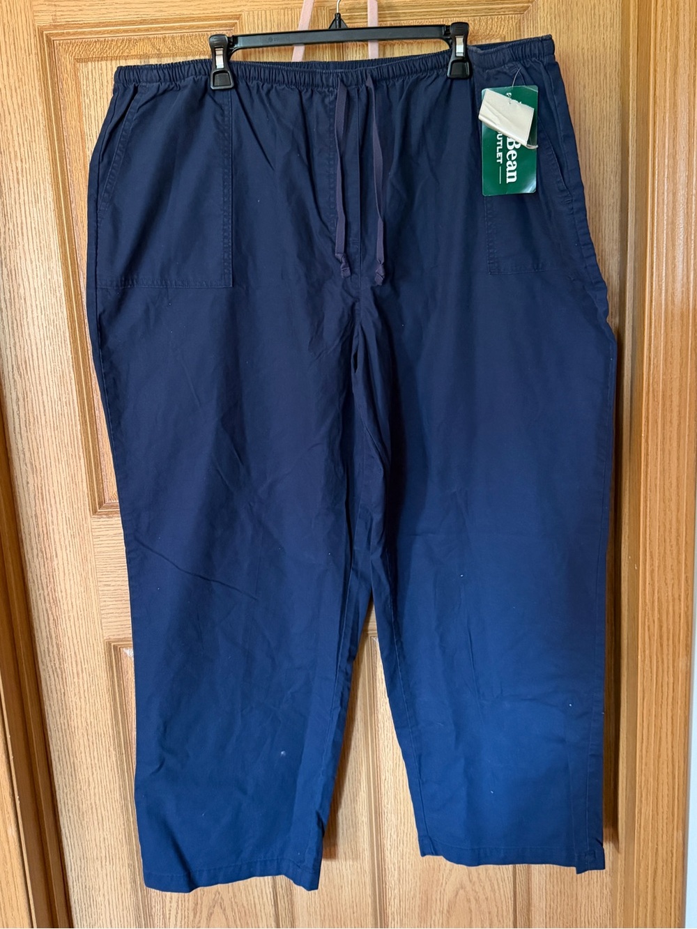NWT L.L.Bean Women's Plus Sunwashed Canvas Pants Size 2X Reg